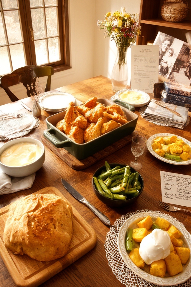 nostalgic family cooking traditions