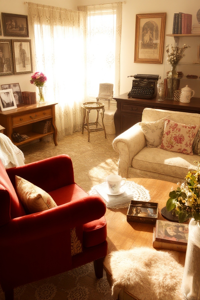 nostalgic vintage family decor