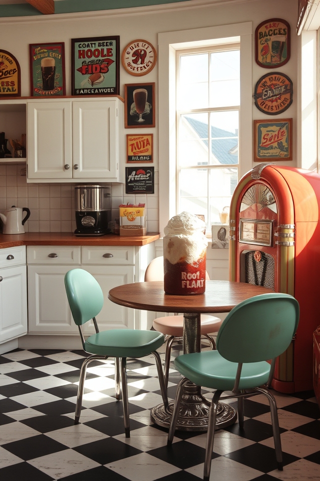 nostalgic vintage kitchen decor