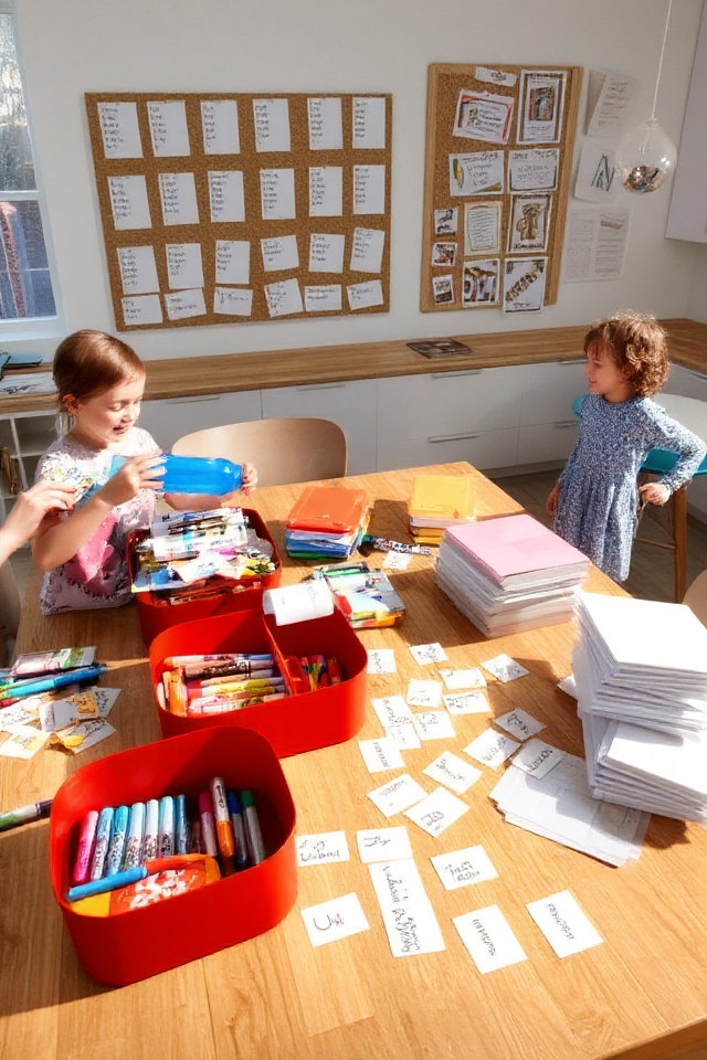 organize with durable labels