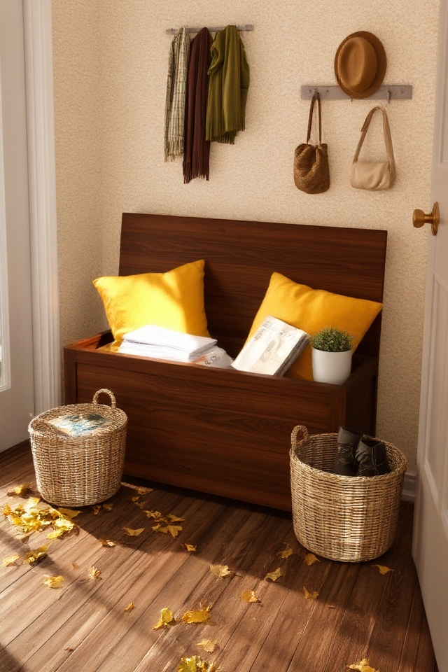 organized autumn storage solutions