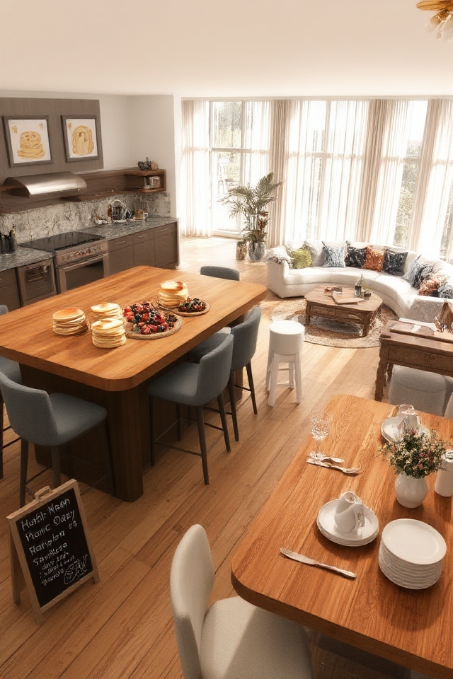 pancake party open space