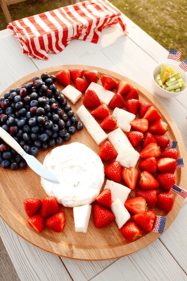 patriotic fruit platter recipe
