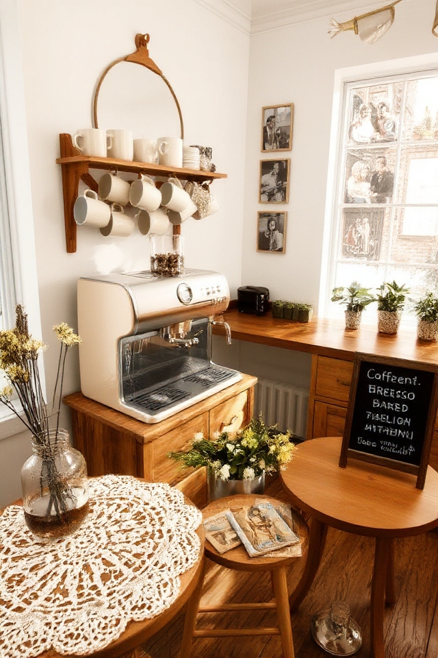 personalized coffee nook decor