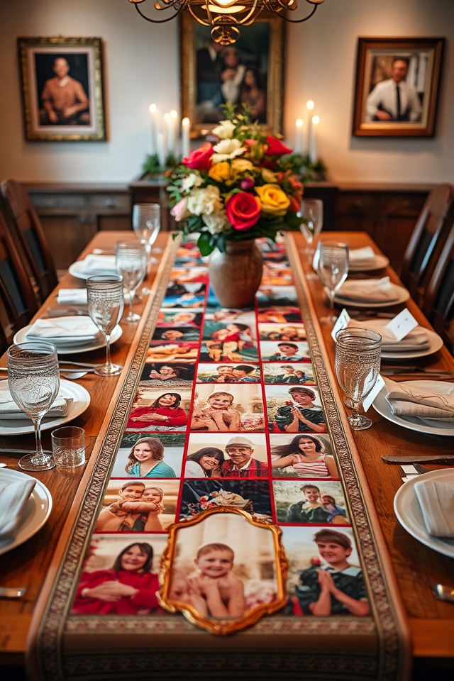 personalized family photo decor