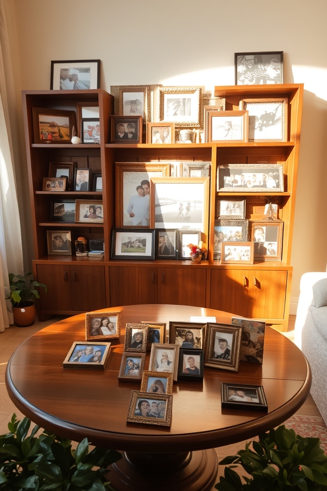 personalized family photo display
