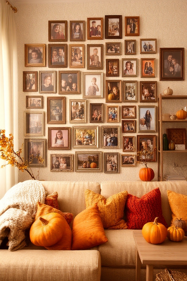 personalized family photo display
