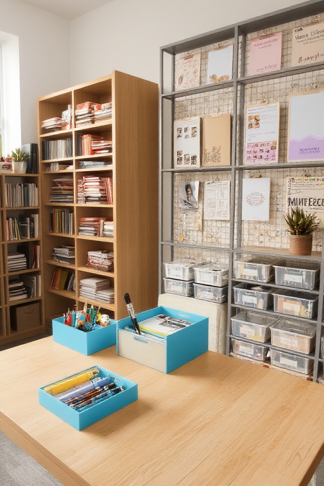 personalized organized study spaces