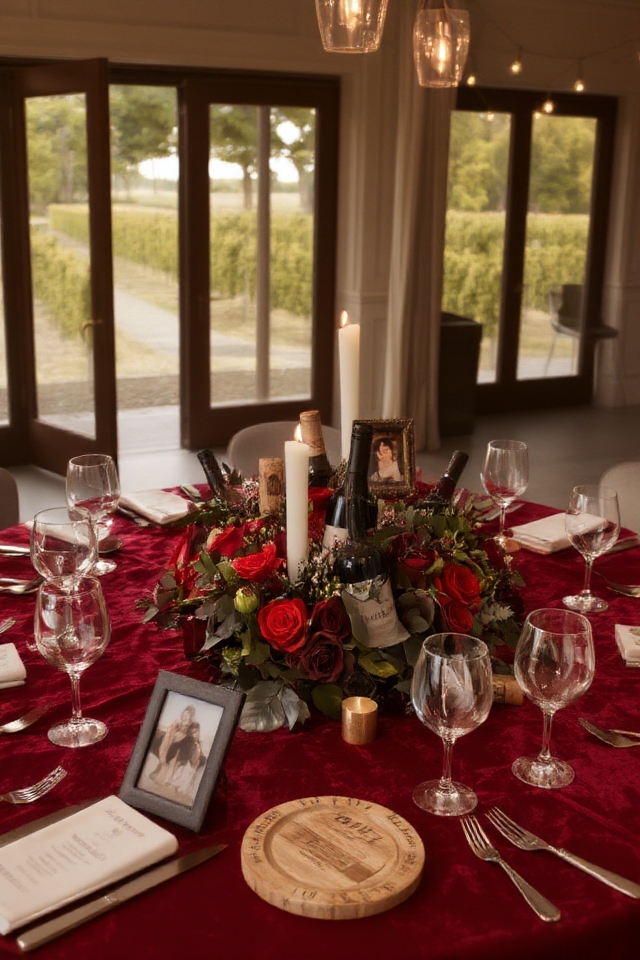 personalized wine themed decor