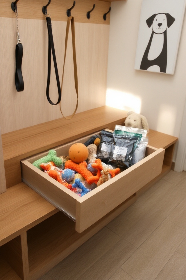 pet storage solutions organized
