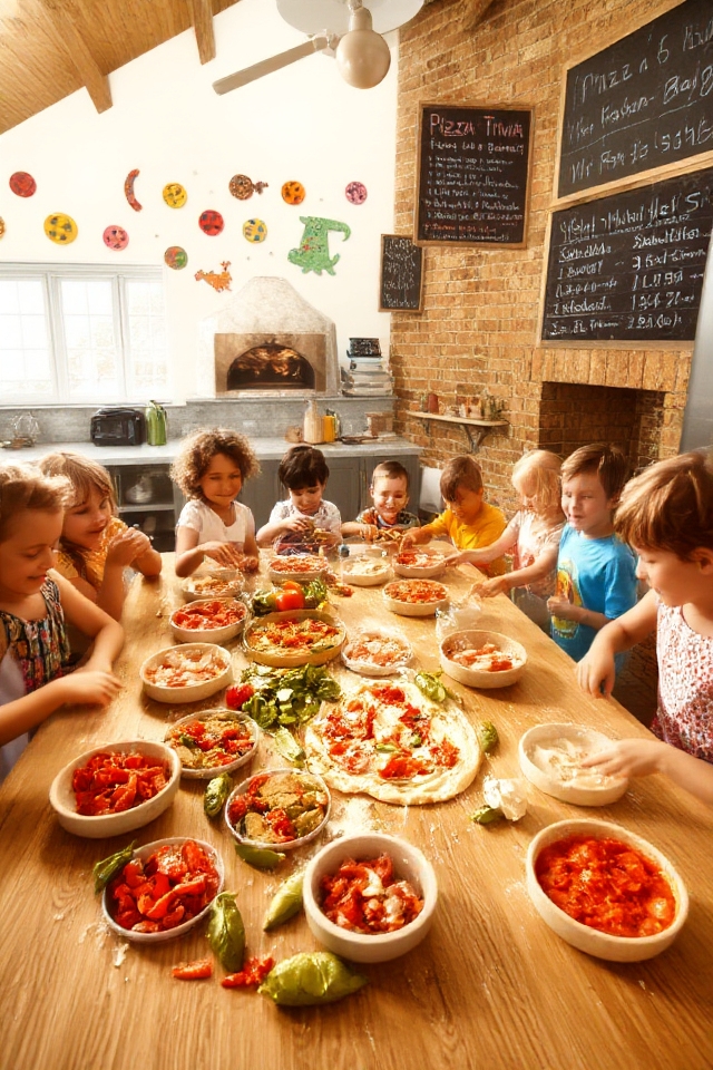 pizza themed fun and games