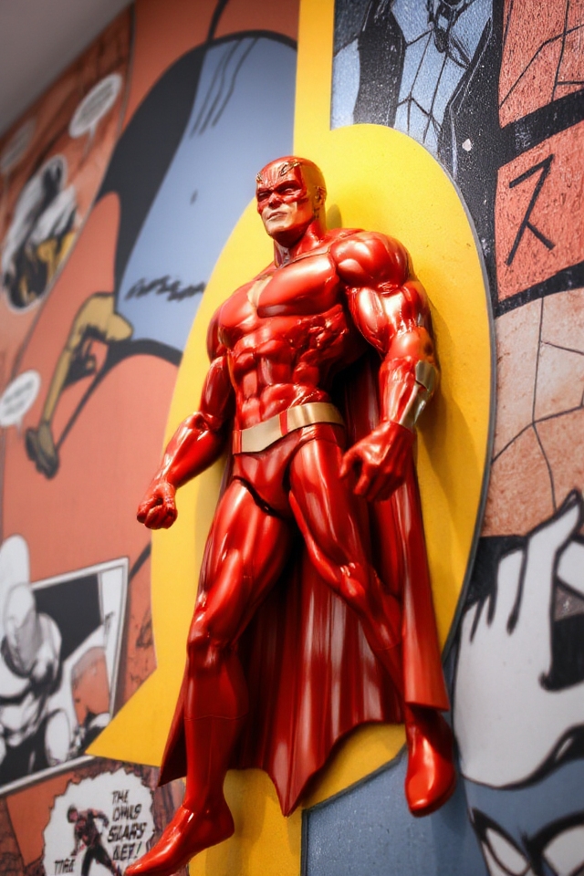 playful comic character sculptures