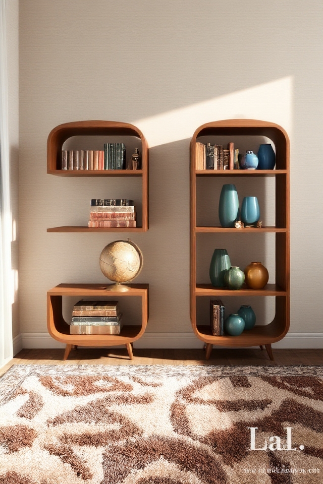 playful decorative shelving units