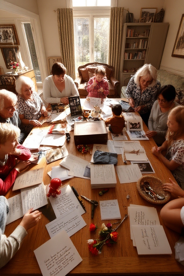 preserve family memories together
