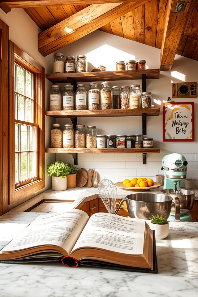 quick ingredient access display