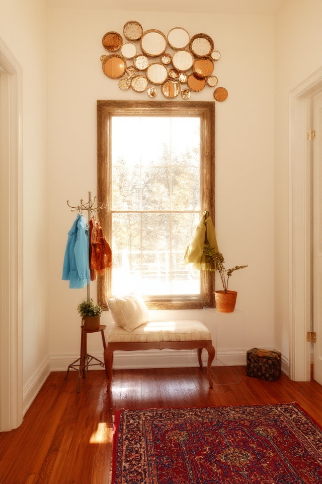 reflective entryway space enhancement