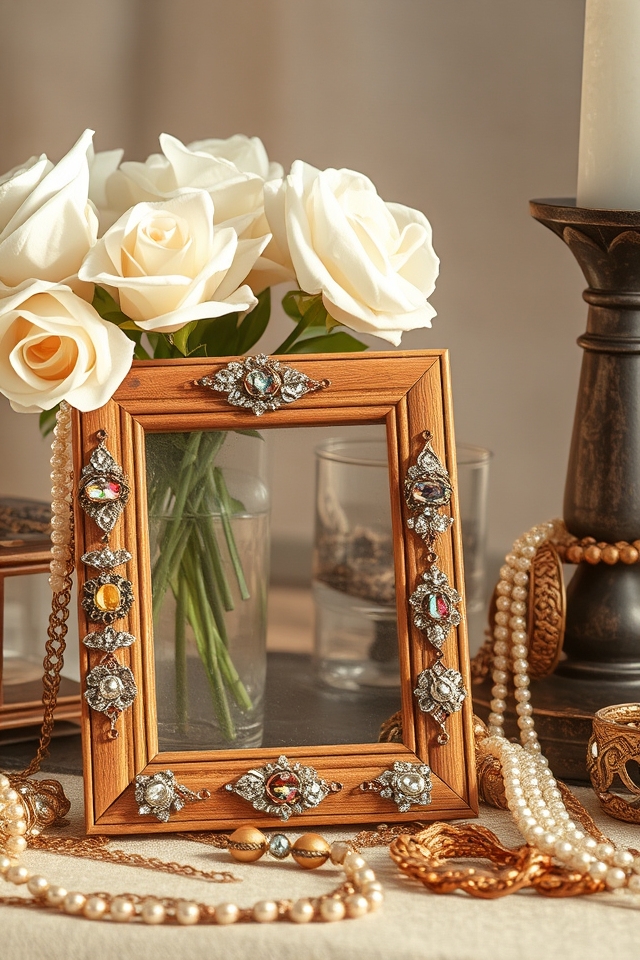 repurposing thrifted jewelry creatively