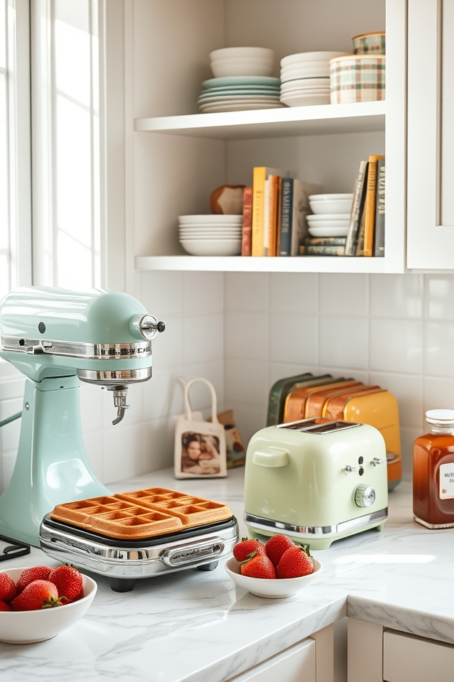 retro appliances for kitchens