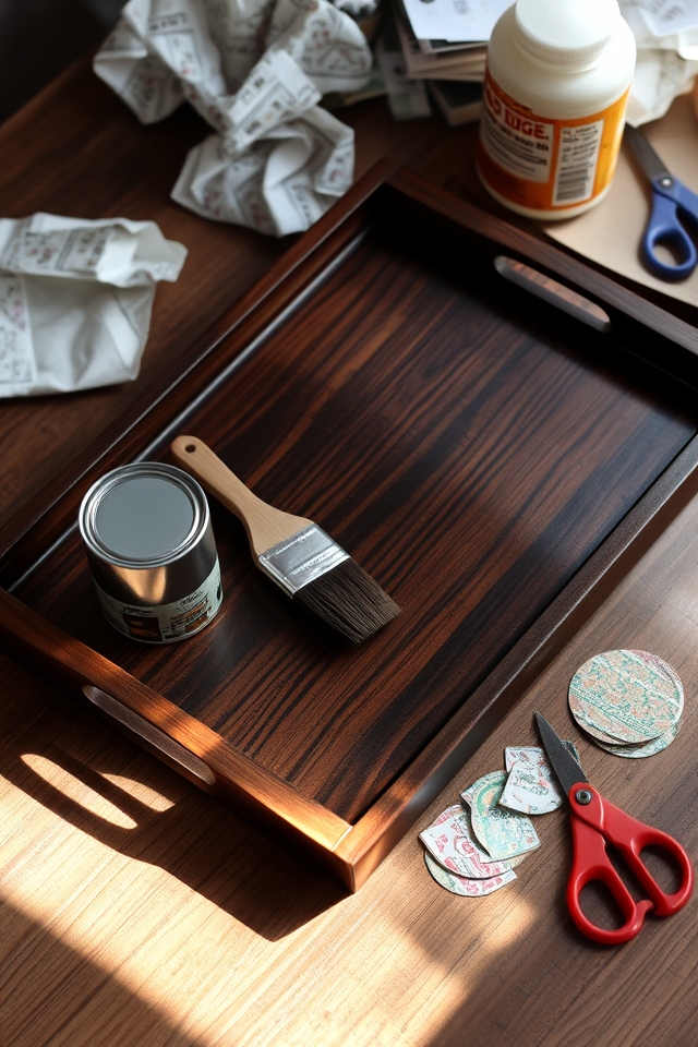 revive wood tray creatively