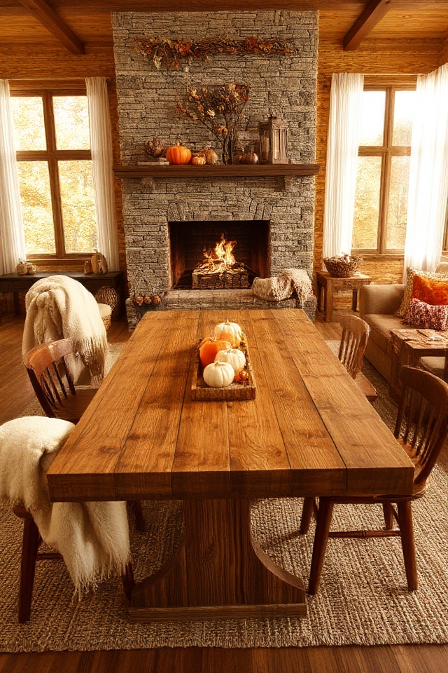 rustic natural wood furniture