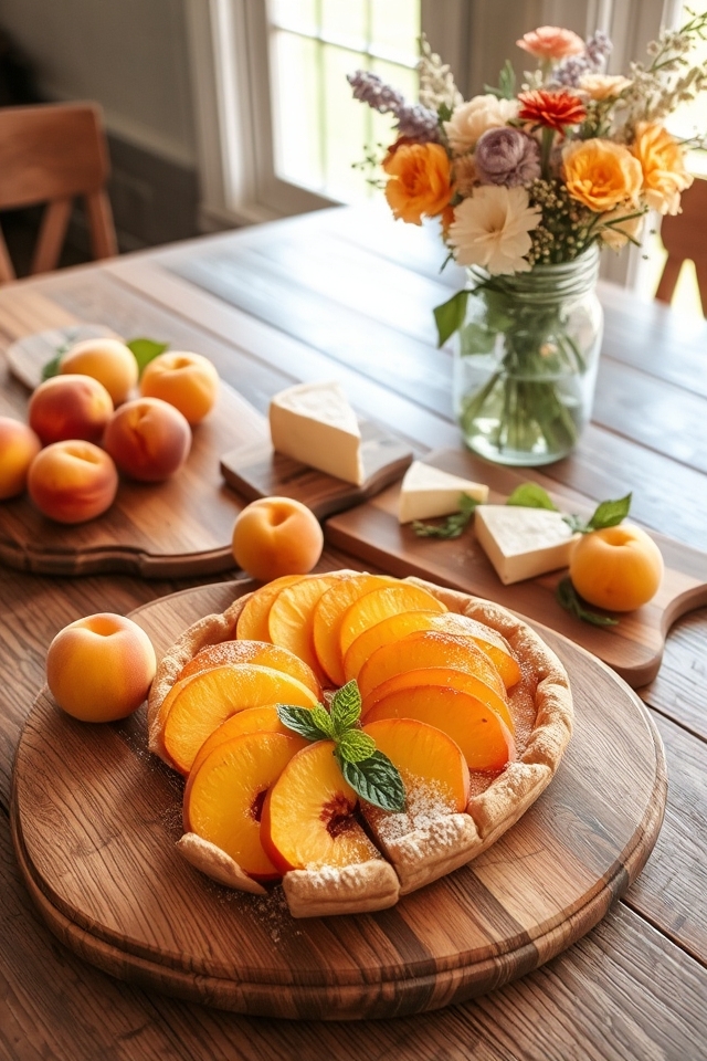 rustic wooden serving boards