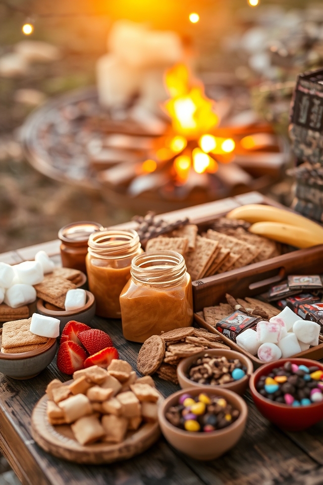 s mores bar topping ideas