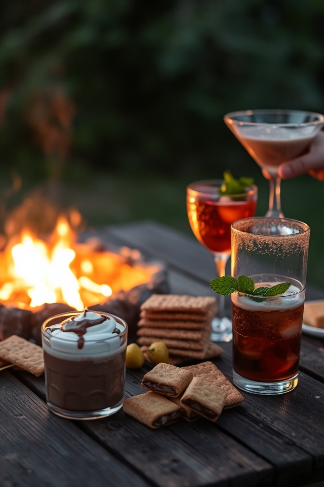 s mores beverage pairing ideas
