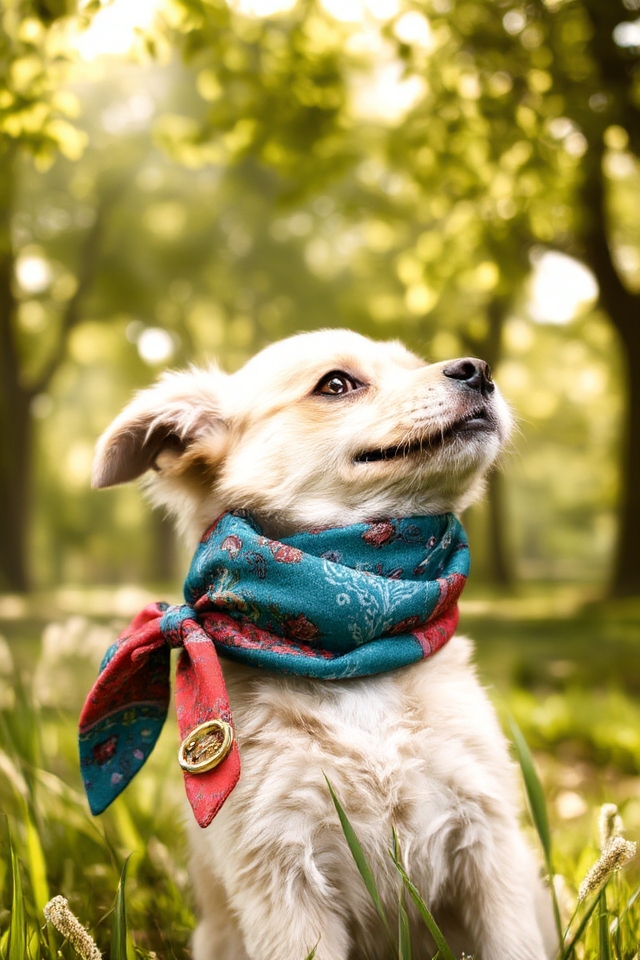 scarf transforms into collar