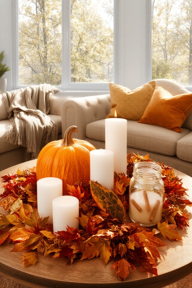 seasonal scented candle enhancement