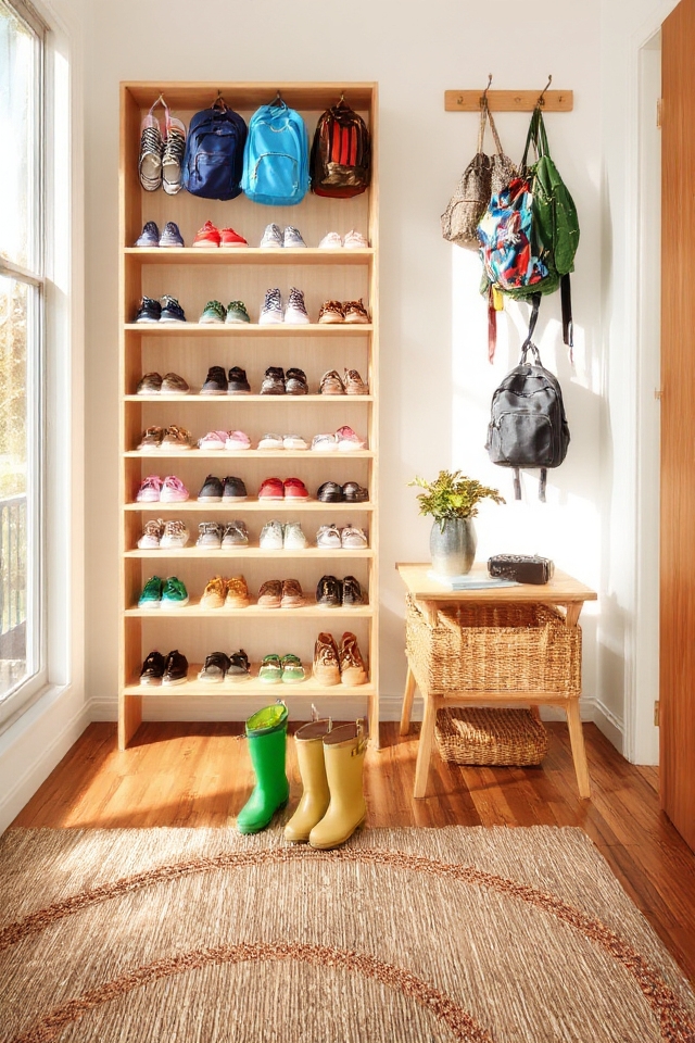 shoe organization for kids