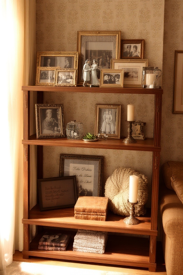 showcase family heirlooms beautifully