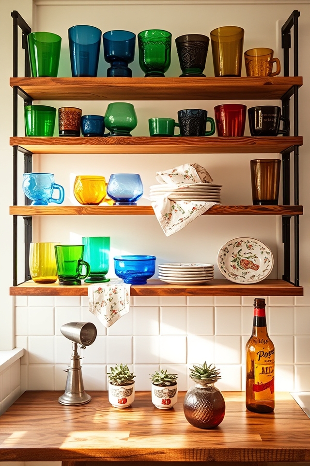 showcase vintage kitchen treasures