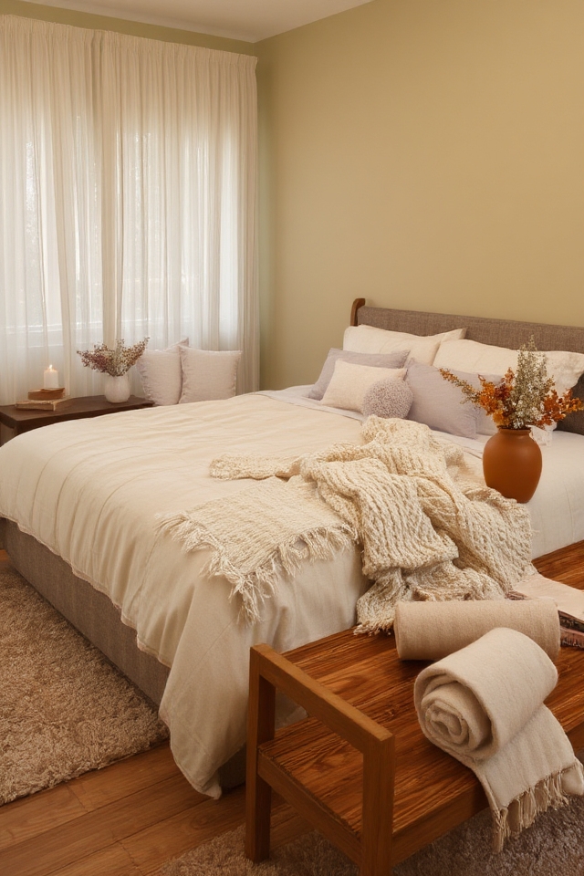 soft muted autumn colors