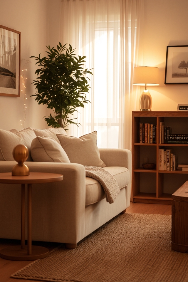 soft warm lighting ambiance