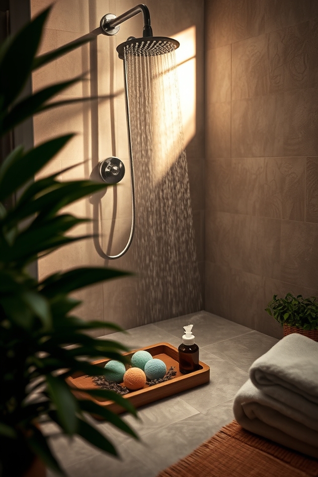 spa like shower experience