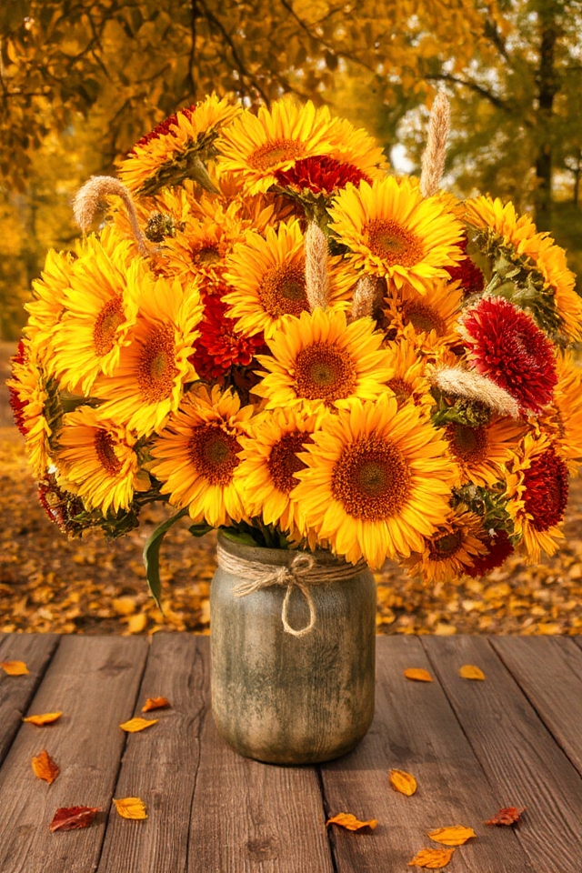 stunning sunflowers autumn arrangements