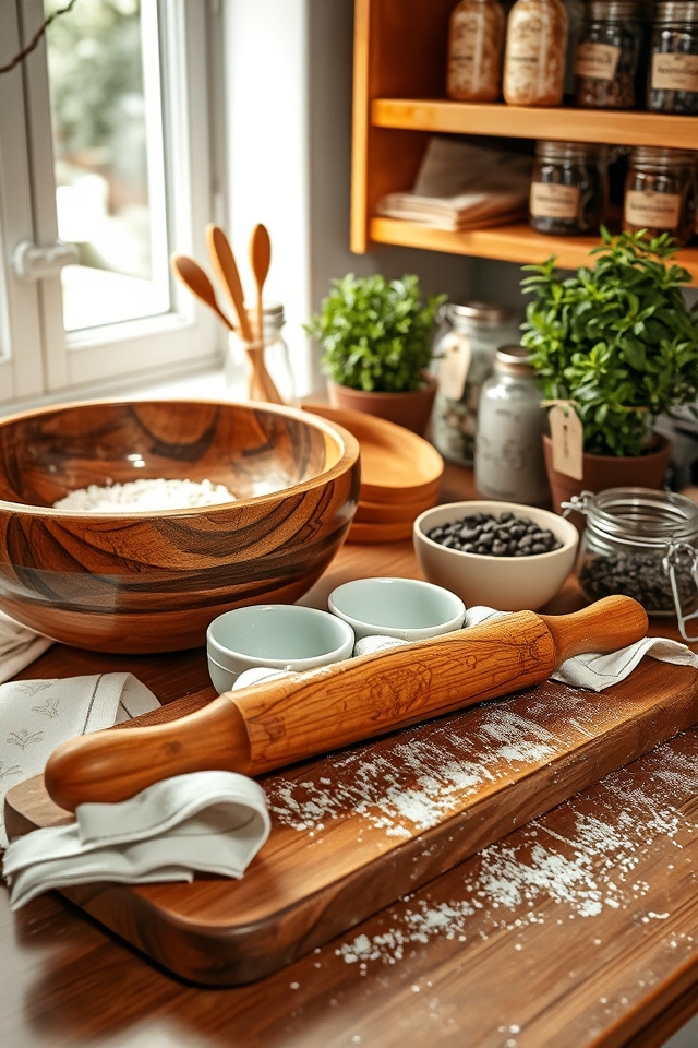 stylish baking utensil aesthetics