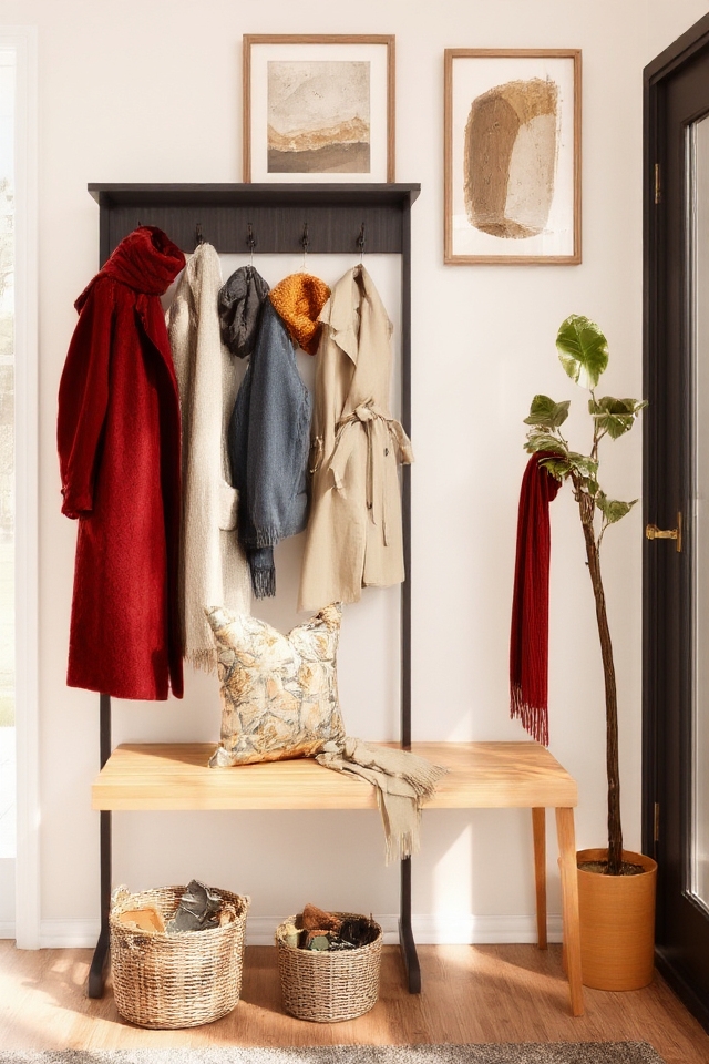 stylish coat rack design