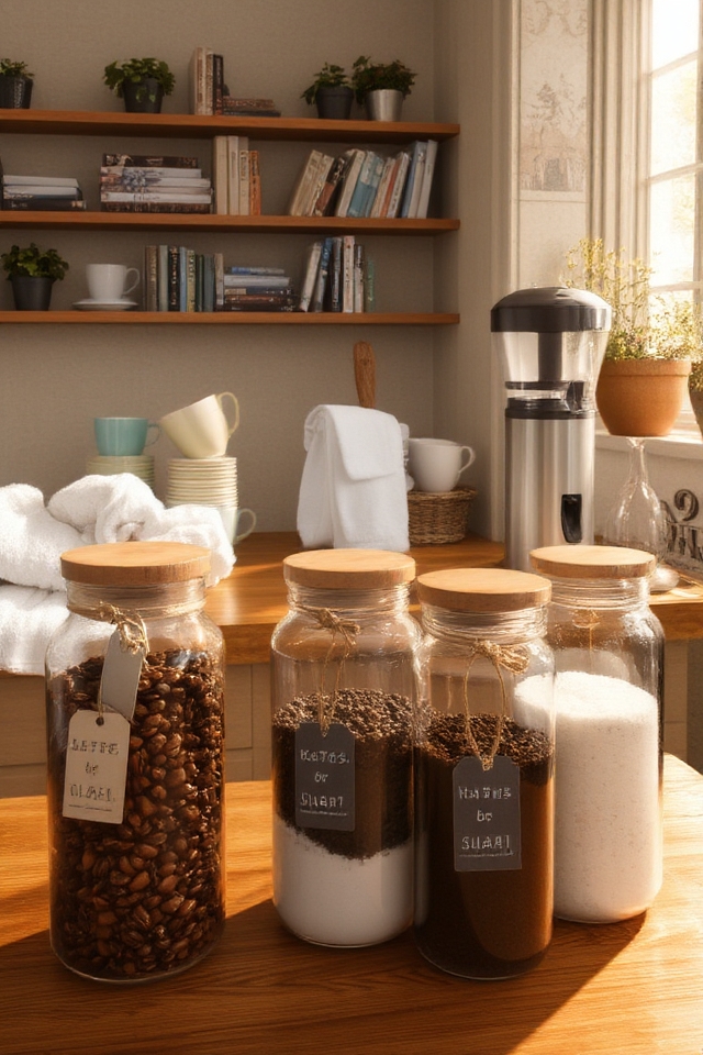 stylish coffee storage solutions