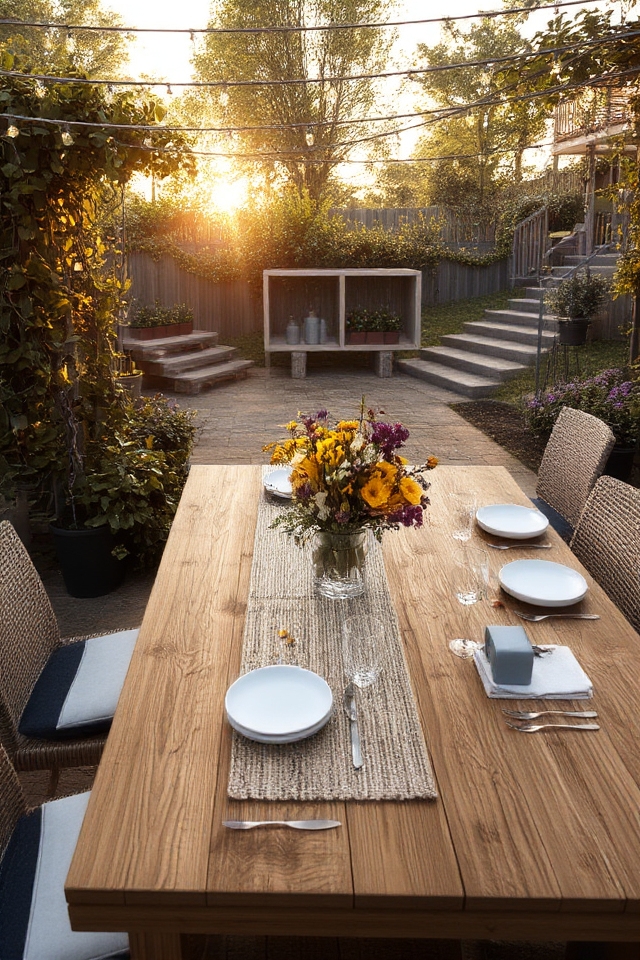 stylish durable outdoor dining