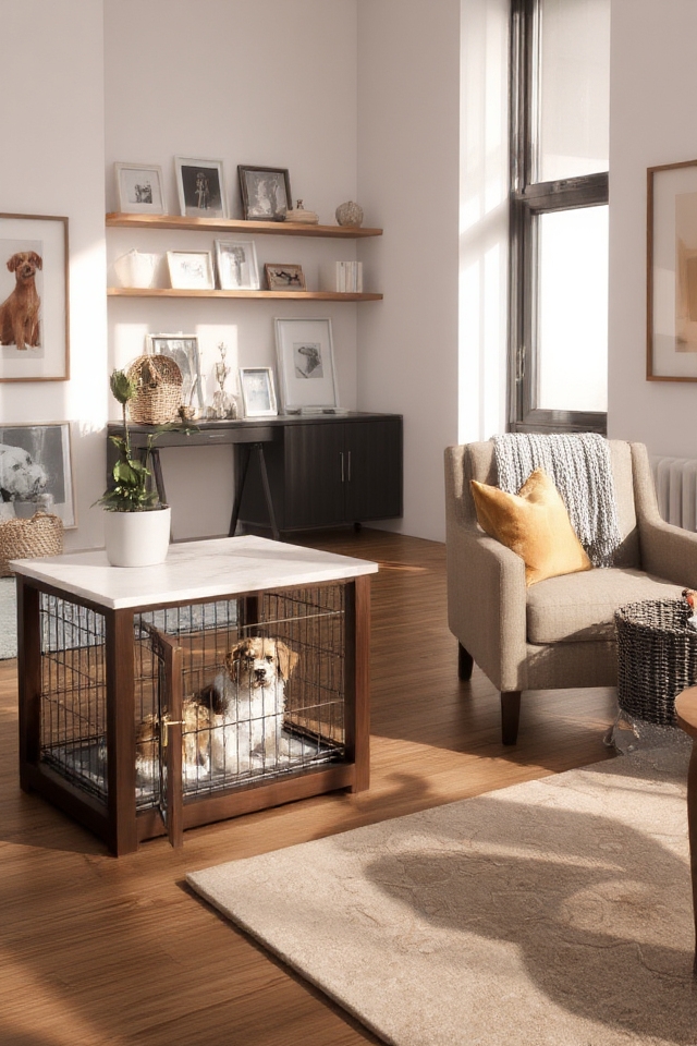 stylish pet crate furniture