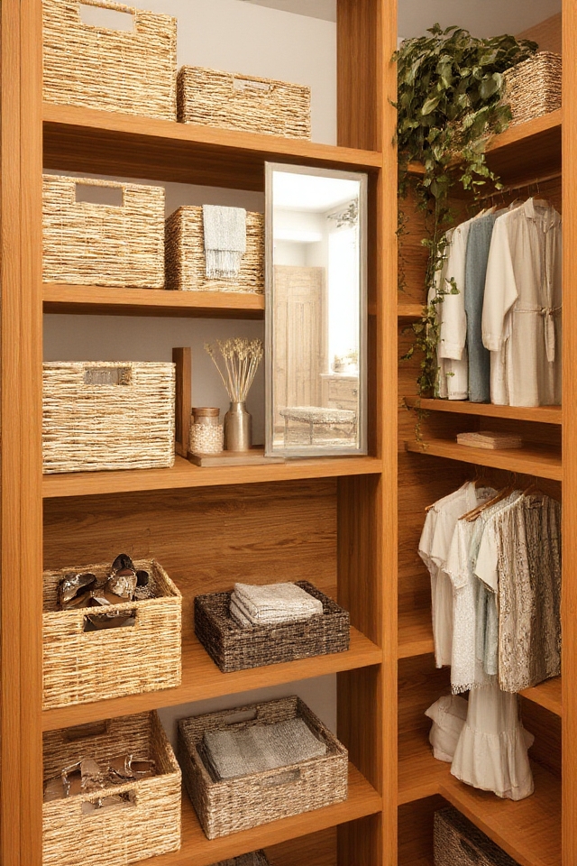stylish storage solution baskets