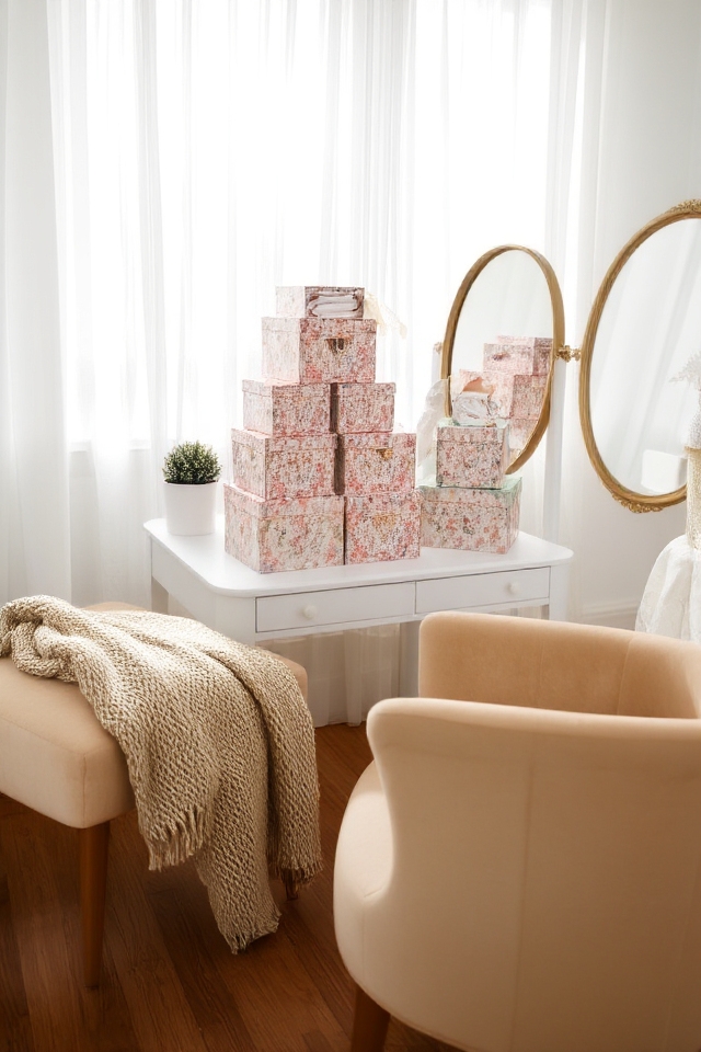 stylish storage solution boxes