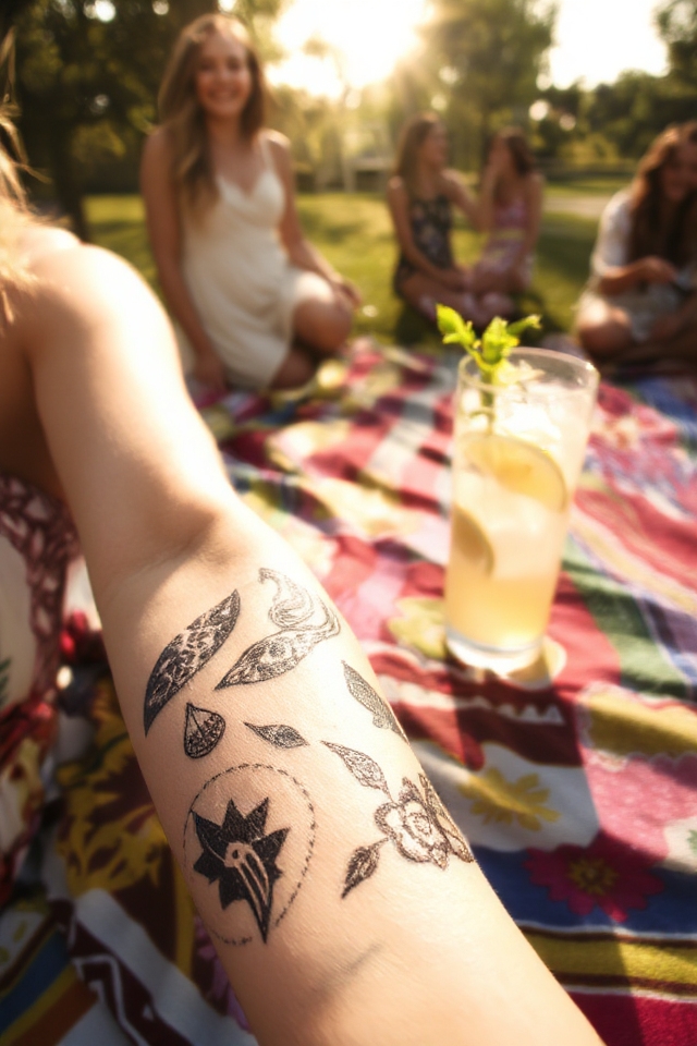 stylish temporary tattoo accessories