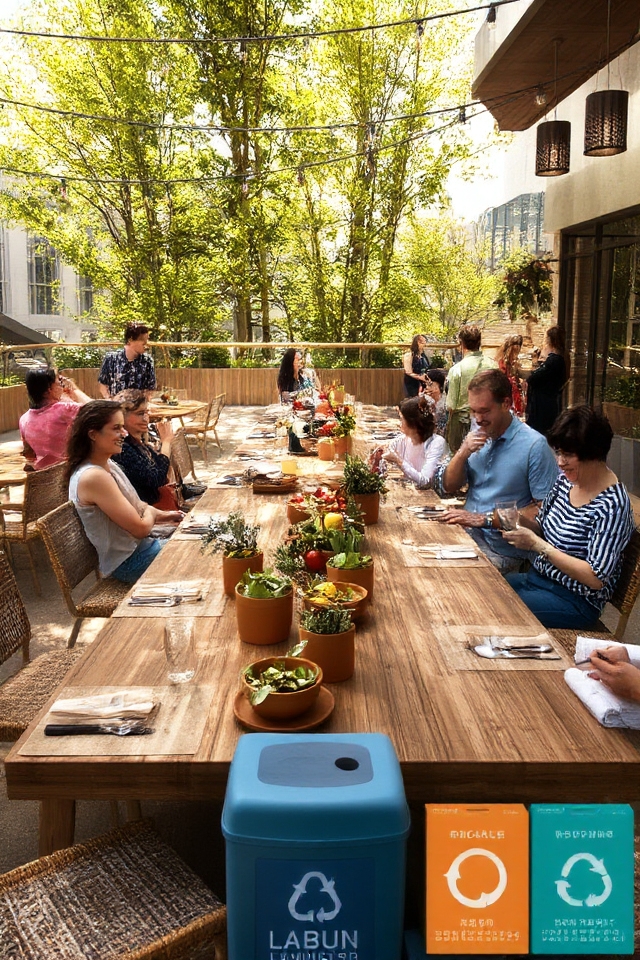 sustainable labor day celebrations