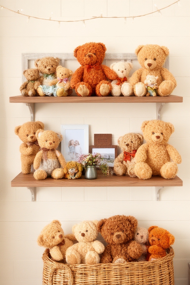teddy bear display ideas