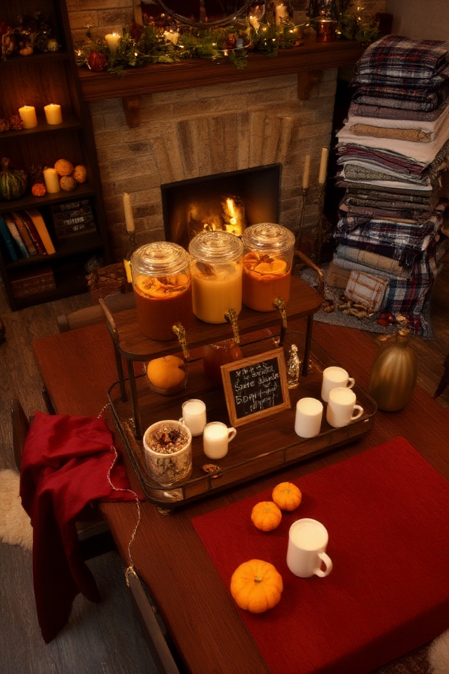 themed beverage celebration station