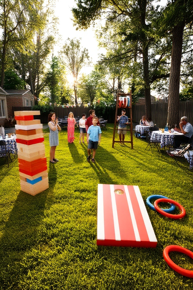 themed yard games competition