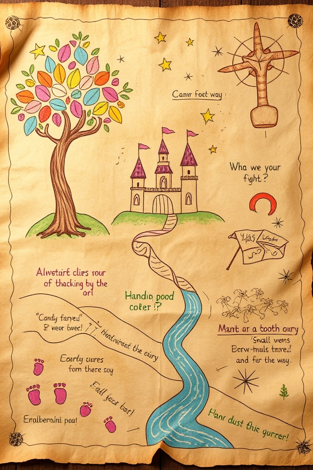 tooth fairy adventure map