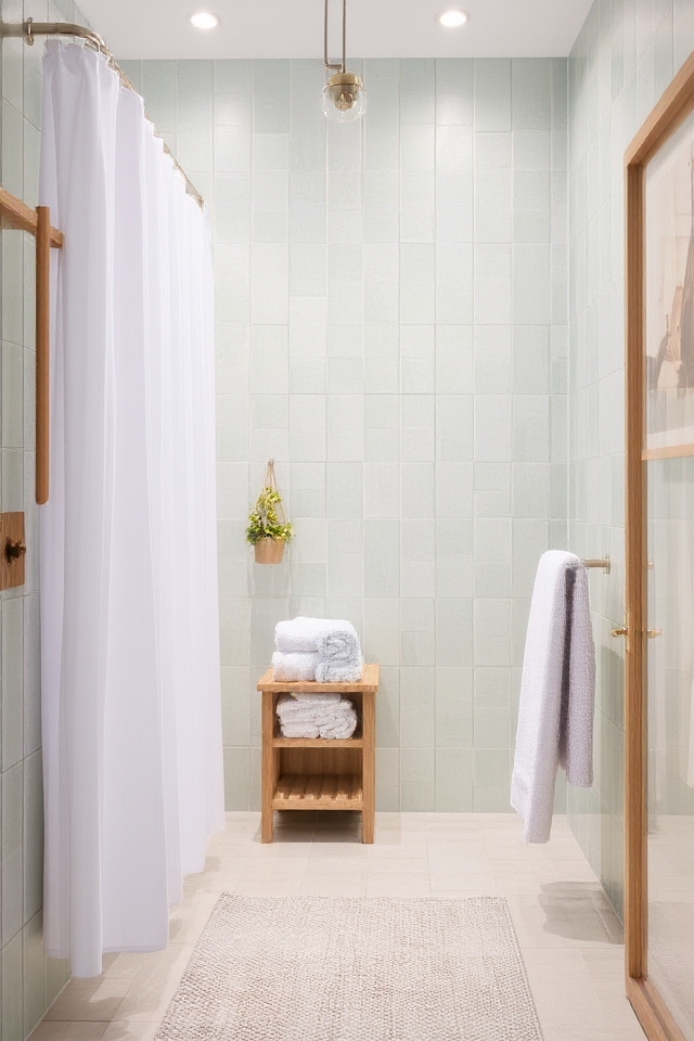 tranquil pastel bathroom retreat